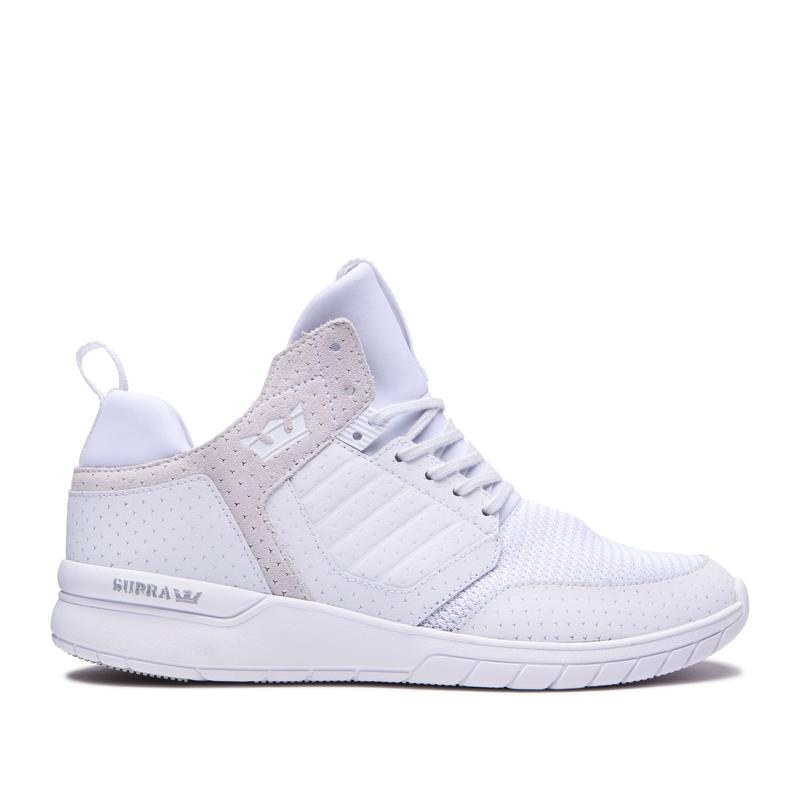 Zapatillas Altas Supra Argentina Hombre - METHOD Blancas (YEZHW-8795)